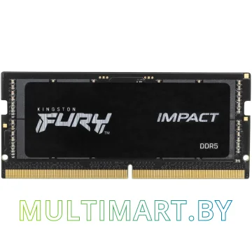 Оперативная память Kingston FURY Impact 16GB DDR5 SODIMM PC5-51200 (KF564S38IB-16)